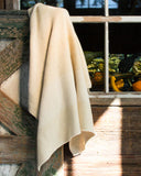 Awning Stripe Throw - Ivory/White