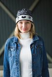 Black Sheep Hat with Pom